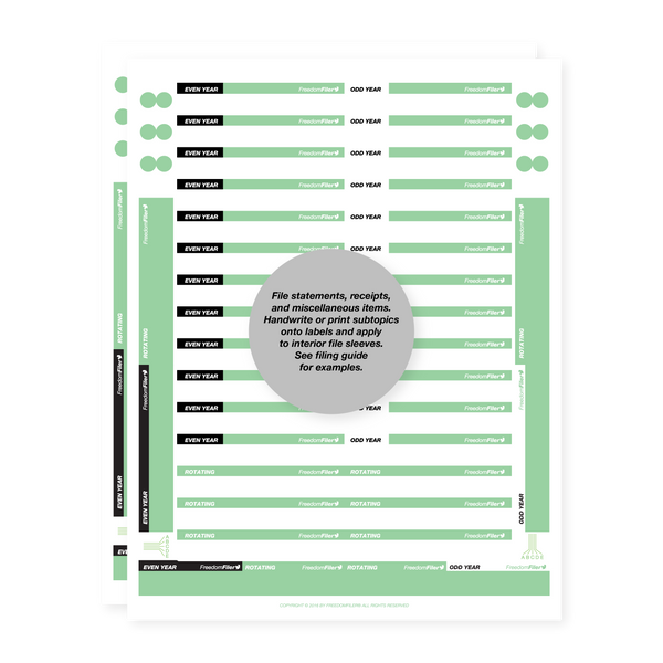Home Interior File System by FreedomFiler®