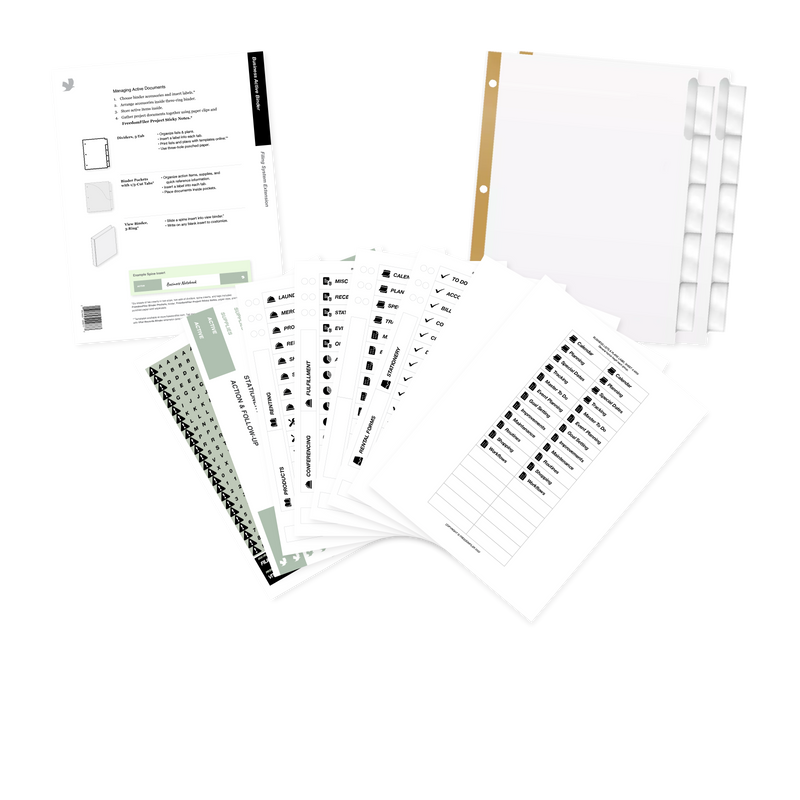 Filing Package Business Filing Systems by FreedomFiler®