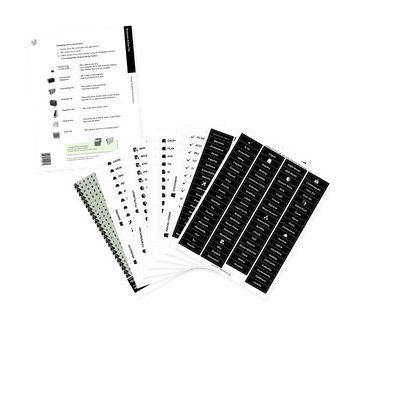 business active file filing system kit