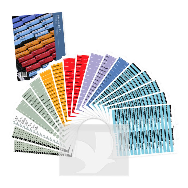 Best Paper Filing Kit Filing Systems, 1/5 Tab by FreedomFiler®