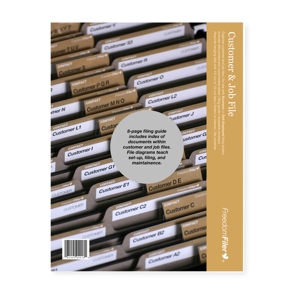 Customer & Job File System by FreedomFiler®