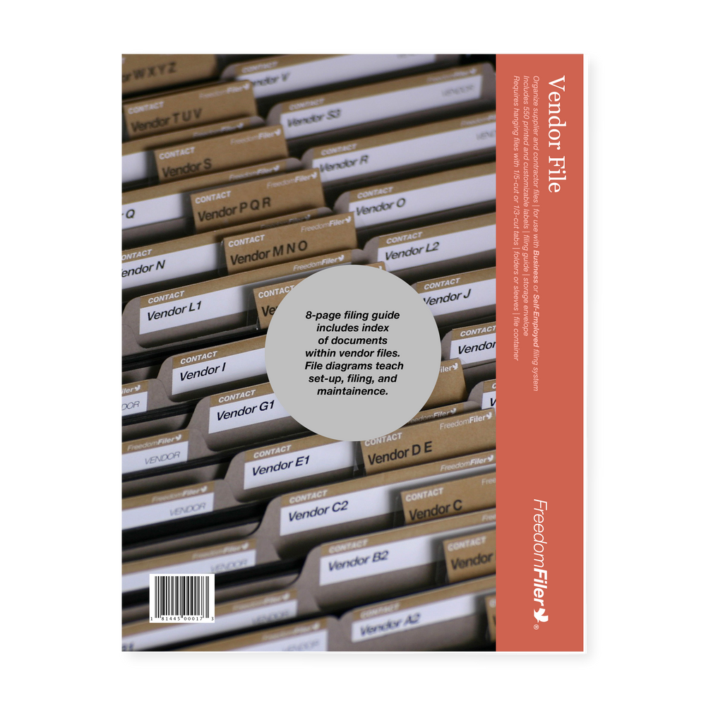 Vendor File System by FreedomFiler®