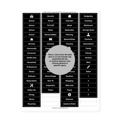 Home Active File Filing System Extension – FreedomFiler®
