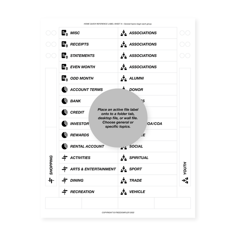 Home Active File Filing System Extension – FreedomFiler®