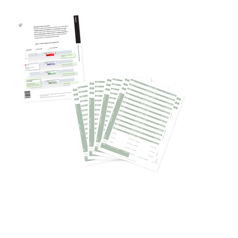 Filing System Download Home Filing Systems by FreedomFiler®
